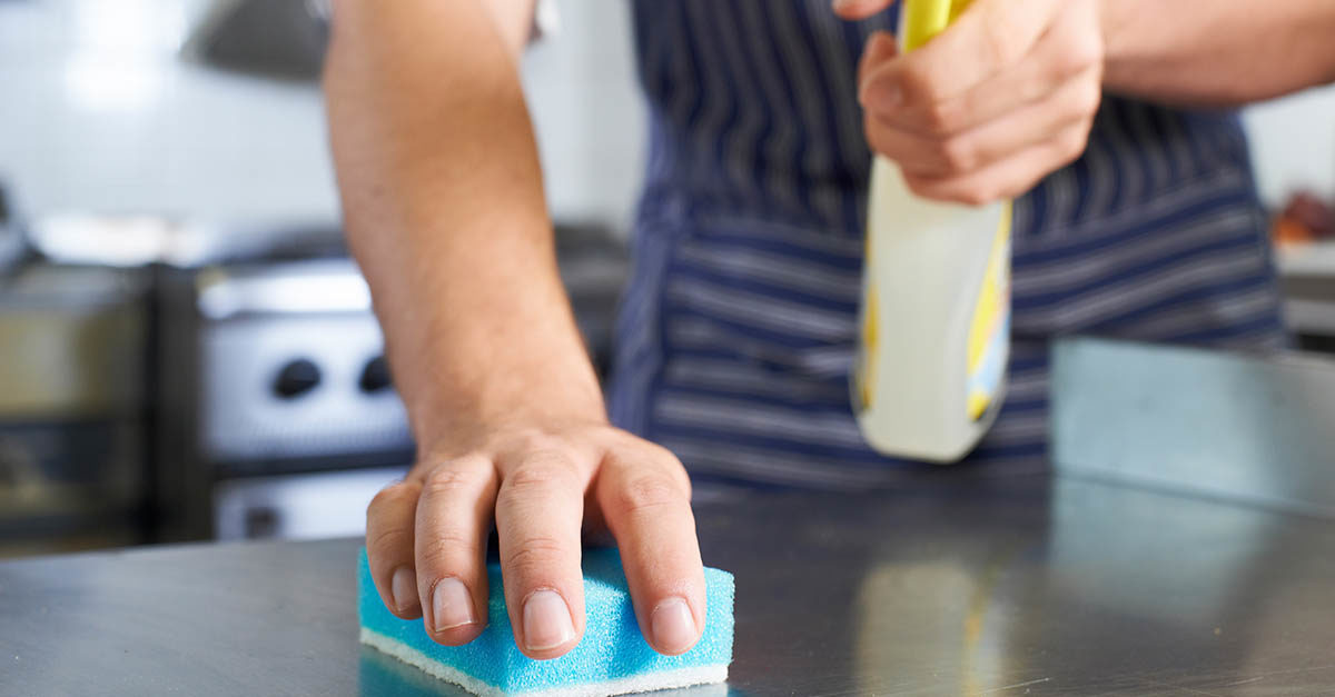 how to disinfect kitchen